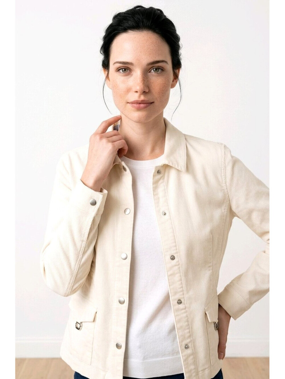 Evan-Picone Casual Stretch Corduroy Jacket sz 16